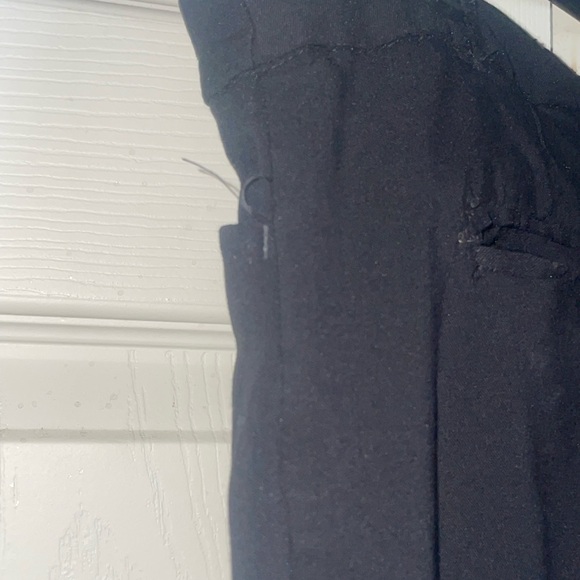 George Petite Black Dress Pants WITH USABLE POCKETS!! - Picture 5 of 10